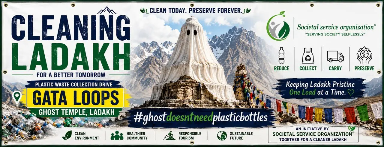 Cleaning Ladakh Initiative